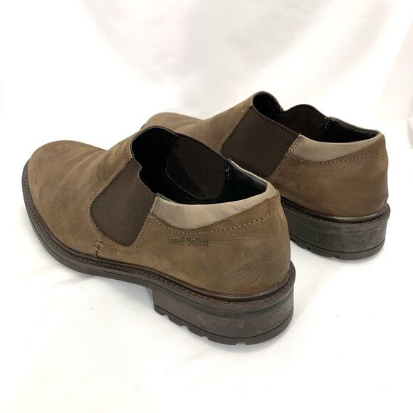 Josef Seibel Men’s Size 11-11.5 Chelsea Leather Boots Slip On Comfort Shoes main image 8